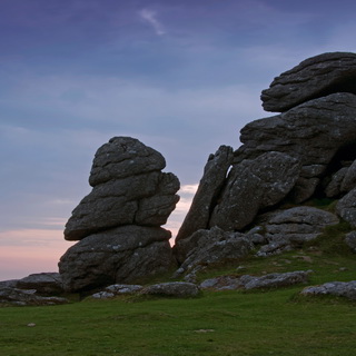 Dartmoor - Sunise at Saddle Tor
